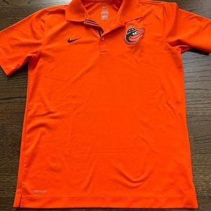 Orioles Nike Dri Fit golf shirt size M EUC